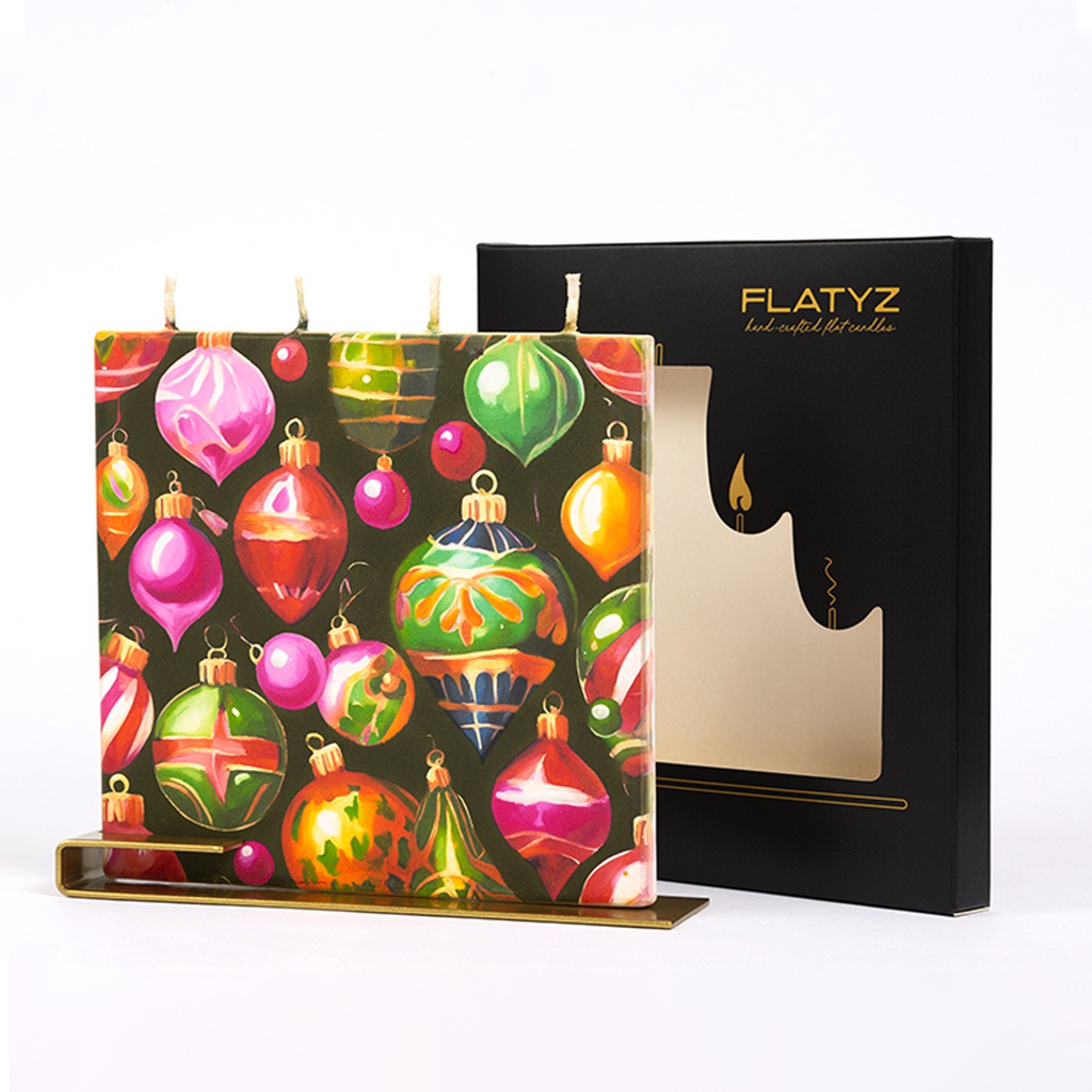 Colorful Painted Ornaments