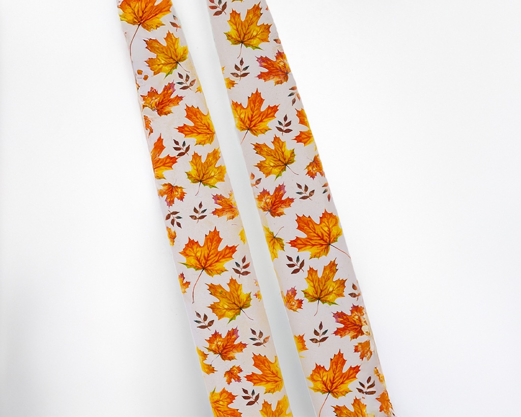 Fall Leaves - Set of  2 Taper Candles