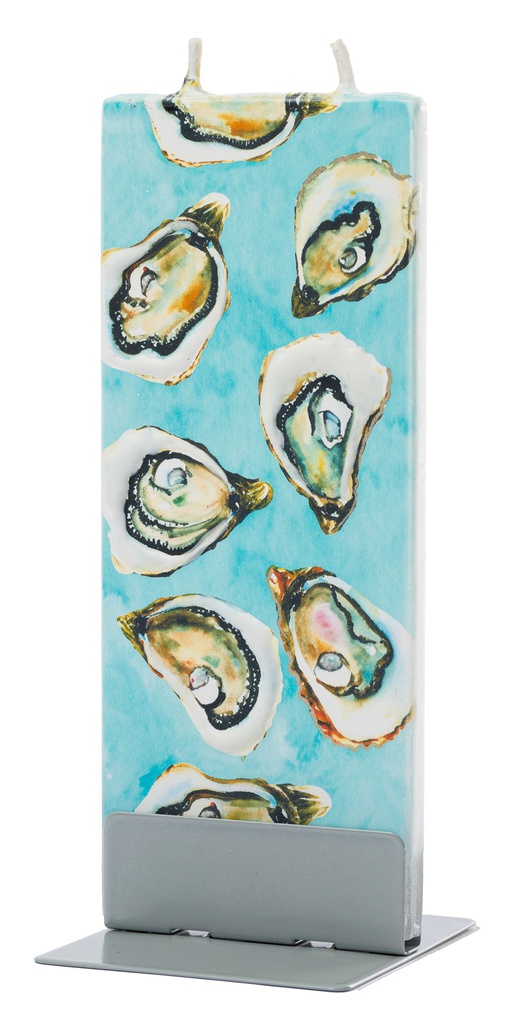 Oysters on Light Blue