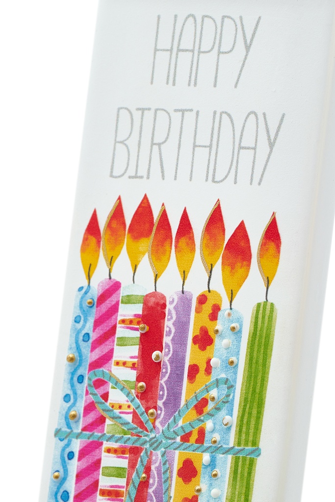 Happy Birthday candles