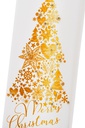 Gold Merry Christmas Tree
