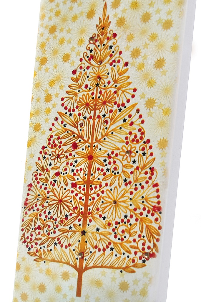 Artistic Gold Christmas Tree